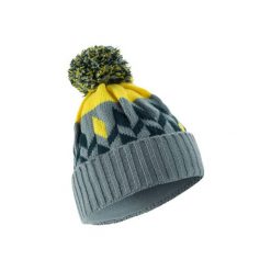 Czapka narciarska GRAND NORD. Szare czapki męskie WED'ZE, bez wzorów, z dzianiny. Za 59.99 zł.