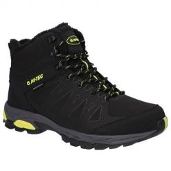 Buty trekkingowe męskie Hi-Tec Raven Insulated Wp. Czarne buty trekkingowe męskie Hi-tec, z materiału, bez zapięcia, trekkingowe. Za 539.99 zł.