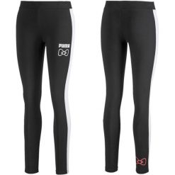 Legginsy sportowe damskie Puma Hello Kitty 597140 01. Czarne legginsy damskie Puma, bez wzorów, na fitness i siłownię. Za 79.00 zł.
