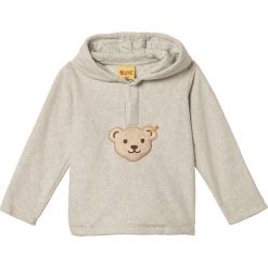 Bluza w kolorze beżowym. Brązowe bluzy dziewczęce Steiff, z aplikacjami, bez ramiączek, bez kaptura. W wyprzedaży za 58.95 zł.