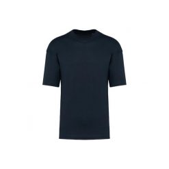 Oversized T-shirt Kariban. Niebieskie t-shirty damskie KARIBAN, xl, bez wzorów, z bawełny, bez kołnierzyka. Za 146.00 zł.