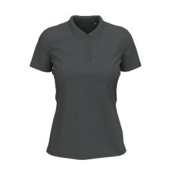 Damska Koszulka Polo Claire. Szare bluzki sportowe damskie Stedman, m, bez wzorów, bez ramiączek. Za 84.99 zł.