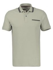 Lerros Koszulka polo w kolorze szarym rozmiar: XL. Szare koszulki polo męskie Lerros, xl, bez wzorów, z bawełny, bez ramiączek. Za 87.40 zł.