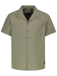 Sublevel Koszula - Regular fit - w kolorze khaki rozmiar: S. Brązowe koszule męskie Sublevel, s, bez wzorów, z bawełny, bez kołnierzyka, bez ramiączek. Za 101.45 zł.