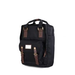 Plecak na laptopa Doughnut Macaroon - black. Czarne plecaki damskie Doughnut, bez wzorów. Za 293.99 zł.