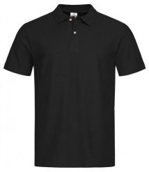 Czarna Bawełniana Koszulka POLO -STEDMAN- Męska, Krótki Rękaw, z Kołnierzykiem, Casualowa. Czarne koszulki polo męskie Stedman, l, bez wzorów, z bawełny, bez ramiączek. Za 89.00 zł.