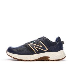 Buty biegowe New Balance 410 damskie granatowe. Niebieskie obuwie do biegania damskie New Balance. Za 410.20 zł.