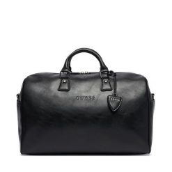 Torba weekendowa Guess. Czarne torebki klasyczne damskie Guess, z aplikacjami, bez dodatków. Za 524.99 zł.