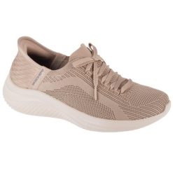 Buty sportowe Sneakersy damskie, Slip-Ins Ultra Flex 3.0 - Brilliant. Brązowe buty sportowe na co dzień damskie Skechers, bez wzorów, trekkingowe, Skechers Sport. Za 339.99 zł.