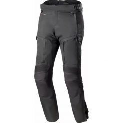 Spodnie skórzane motocyklowe Alpinestars Bogota Pro. Czarne spodnie materiałowe męskie ALPINESTARS, bez wzorów, z nylonu. Za 1,289.00 zł.