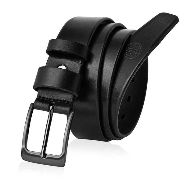 Pasek skórzany BETLEWSKI LIC35-0-B CZARNY 115. Czarne paski męskie Betlewski, bez wzorów, ze skóry. Za 99.00 zł.