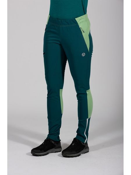 Maul Sport Spodnie softshellowe "Mayrhofen" w kolorze zielonym rozmiar: 42. Zielone spodnie dresowe damskie Maul Sport, bez wzorów, z materiału. Za 266.66 zł.