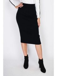 William de Faye Spódnica w kolorze czarnym rozmiar: 36. Czarne spódniczki damskie William De Faye, bez wzorów, z kaszmiru, klasyczne, z podwyższonym stanem, midi. Za 104.99 zł.