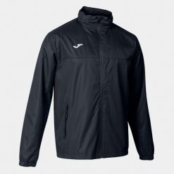 Kurtka do piłki nożnej męska Joma Montreal przeciwdeszczowa. Czarne kurtki męskie Joma, m, bez wzorów, sportowe, bez kaptura. Za 263.85 zł.