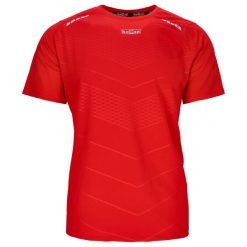 Koszulka piłkarska męska KEEZA Lider. Czerwone t-shirty sportowe męskie KEEZA, m, bez ramiączek, do piłki nożnej. Za 52.00 zł.