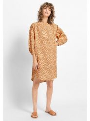Hessnatur Sukienka w kolorze pomarańczowym rozmiar: 44. Pomarańczowe sukienki damskie Hessnatur, bez wzorów, z bawełny, bez kołnierzyka, bez ramiączek, mini. Za 139.54 zł.