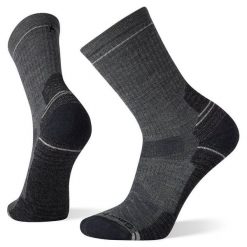 SMARTWOOL Skarpety Hike Light Cushion Crew Socks medium gray r.S. Szare skarpetki damskie Smartwool, bez wzorów, z elastanu. Za 79.70 zł.