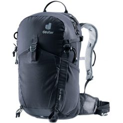 Plecak damski Deuter Trail 23 SL - black. Czarne plecaki damskie Deuter, bez wzorów, z włókna. Za 538.99 zł.