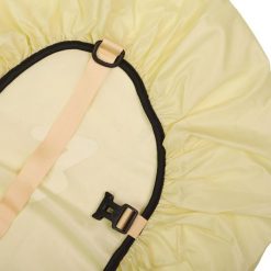 Wodoodporny pokrowiec na plecak 25–45 l – kremowy. Białe plecaki damskie ELITEX TRAINING, bez wzorów, z materiału. Za 45.99 zł.