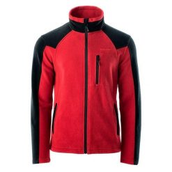 Bluza Polarowa Męska Pełen Suwak Monar. Czarne bluzy bez kaptura męskie Hi-tec, l, z polaru. Za 172.99 zł.