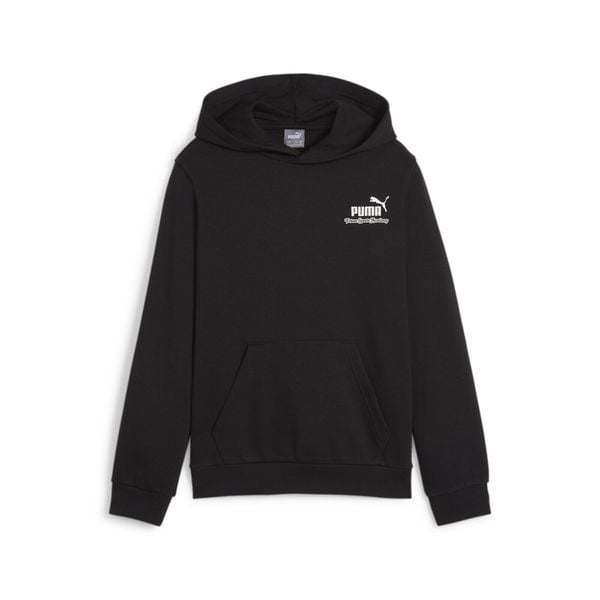 Młodzieżowa bluza z kapturem ESS+ MID 90s PUMA Black. Czarna bluzy z kapturem męskie Puma, m, z dzianiny. Za 152.99 zł.