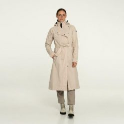 Trench Coat Long Rain Jacket Women Cement. Szare obuwie trekkingowe damskie Agu. Za 726.85 zł.