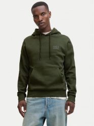 Jack & Jones Bluza Corp Logo 12152840 Zielony Regular Fit. Zielone bluzy bez kaptura męskie Jack & Jones, m, z bawełny. Za 139.99 zł.