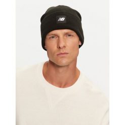 Czapka New Balance. Czarne czapki męskie New Balance, na zimę, bez wzorów. Za 89.99 zł.