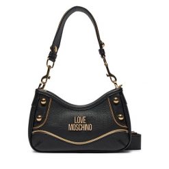 Torebka LOVE MOSCHINO. Czarne torebki klasyczne damskie Love Moschino, bez wzorów, bez dodatków. Za 879.99 zł.