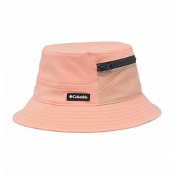 Kapelusz damski Columbia Trek Bucket Hat. Czerwone kapelusze damskie Columbia, bez wzorów. Za 95.45 zł.