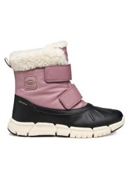 Geox Śniegowce J Flexyper B Ab J46APC 0BCFU C8A9B D Różowy. Czerwone kozaki dziewczęce Geox, bez wzorów, ze skóry, bez obcasa. Za 329.99 zł.