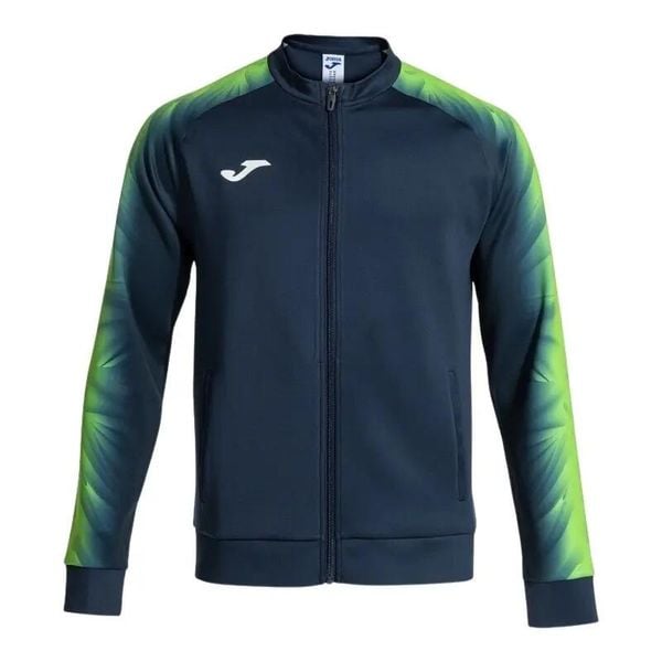 Kurtka z dresu Joma Elite XI. Niebieskie kurtki damskie Joma, l, bez wzorów, z dresówki, bez kaptura. Za 339.00 zł.