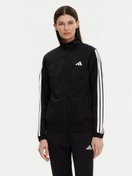 Adidas Bluza Tricot 3-Stripes JC8889 Czarny Regular Fit. Czarne bluzy bez kaptura damskie Adidas, s, z syntetyku. Za 159.99 zł.