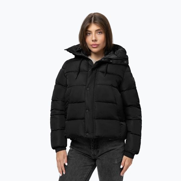 Kurtka zimowa damska Pitbull Amalia Padded Hooded. Czarne kurtki damskie PITBULL, na zimę, l, bez wzorów, z syntetyku, bez kaptura. Za 289.99 zł.
