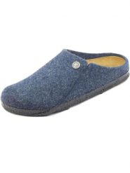 Birkenstock Kapcie w kolorze niebieskim rozmiar: 40. Niebieskie kapcie damskie Birkenstock, z materiału. Za 267.92 zł.