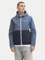 Jack & Jones Kurtka przejściowa Rush Hood 12200208 Granatowy Regular Fit. Niebieskie kurtki męskie Jack & Jones, m, bez wzorów, z syntetyku, bez kaptura. Za 209.99 zł.