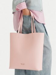 Nine West Torebka CEO-Elarx-LDA8545 Różowy. Czerwone torebki klasyczne damskie Nine West, bez wzorów, z materiału, bez dodatków. Za 199.99 zł.