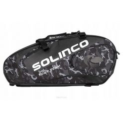 Torba tenisowa Solinco Racquet Bag 6 czarna camo. Czarne torebki klasyczne damskie YONEX, bez wzorów, bez dodatków. Za 379.00 zł.