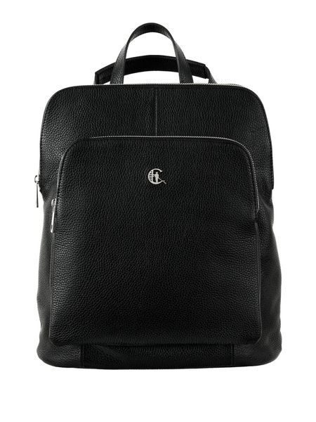 Torbo-plecak damski Canaletto ze skóry groszkowanej – elegancja, funkcjonalność i mistrzowska precyzja wykonania TPD490. Czarne plecaki damskie bez wzorów, ze skóry, biznesowe. Za 437.00 zł.