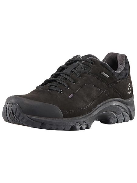 Haglöfs Skórzane buty turystyczne "Ridge GTX" w kolorze czarnym rozmiar: 36 2/3. Czarne obuwie trekkingowe damskie Haglöfs. Za 547.77 zł.