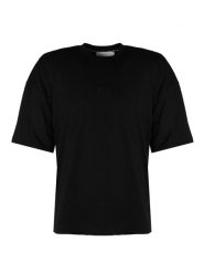 John Richmond T-Shirt | UMA24248TS | Mężczyzna | Czarny. Czarne t-shirty męskie John Richmond, m, bez wzorów, z bawełny, bez kołnierzyka. W wyprzedaży za 259.00 zł.