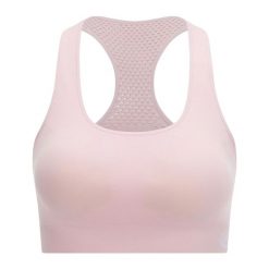 Biustonosz sportowy Don't Sweat It II dla kobiet. Niebieskie biustonosze sportowe damskie Dare 2b, bez wzorów, z elastanu. Za 149.99 zł.
