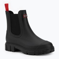 Kalosze damskie KADVA FlowBoots WMNS. Czarne kalosze damskie KADVA, bez wzorów. Za 89.99 zł.