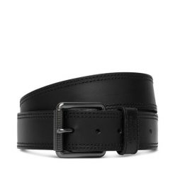 Pasek Aeronautica Militare. Czarne paski męskie AERONAUTICA MILITARE, bez wzorów. Za 309.99 zł.