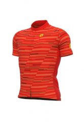 Koszulka rowerowa męska Alé Cycling Solid Step. Czerwone t-shirty sportowe męskie ALÉ CYCLING, m, z elastanu, bez ramiączek, rowerowe. Za 347.10 zł.