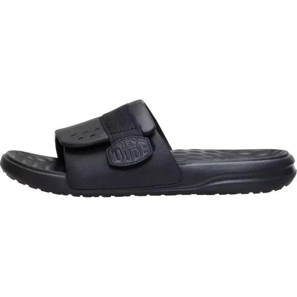 HeyDude Męskie Klapki Wave Alt Slide. Czarne klapki i japonki męskie Hey dude, z materiału. Za 199.00 zł.