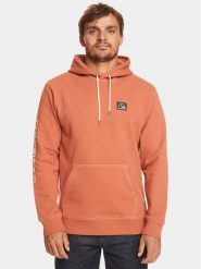 Quiksilver Bluza The Original Otlr EQYFT04794 Pomarańczowy Regular Fit. Brązowe bluzy bez kaptura męskie Quiksilver, l, z bawełny. Za 229.99 zł.
