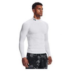 Koszulka męska termoaktywna treningowa Under Armour z długim rękawem. Białe bielizna termoaktywna męska Under Armour, m. Za 139.99 zł.