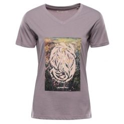 Koszulka damska bawełniana Alpine Pro Dorena. Fioletowe t-shirty damskie Alpine Pro, xs, bez wzorów, z bawełny, bez ramiączek. Za 89.00 zł.