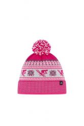 Czapka narciarska RetroSki Pompon SA. Białe czapki męskie Eisbar, na zimę, bez wzorów, z dzianiny, klasyczne. Za 249.99 zł.